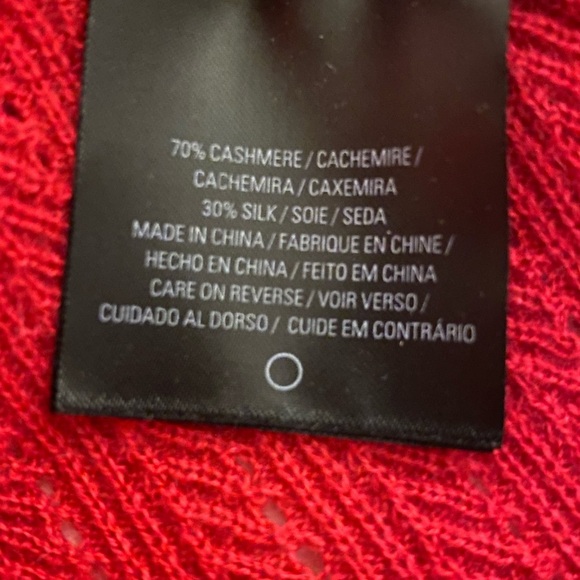 ELIE TAHARI Fuchsia Knit Cashmere & Silk Cardigan Petite Small - Picture 7 of 10